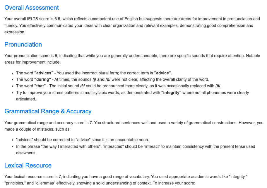 Mspeaking MSpeaking - Speech Assessment Tools